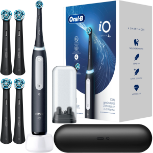 Szczoteczka Magnetyczna Oral-B iO Series 4 Matowy Czarny Zestaw