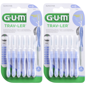 Szczoteczki Międzyzębowe GUM Trav-Ler 0.6 mm (2 x 12 szt.)