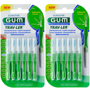 Szczoteczki Międzyzębowe GUM Trav-Ler 1.1 mm (2 x 6 szt.)