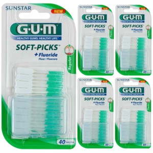 Szczoteczki Międzyzębowe Sunstar GUM Soft Picks Regular M (40szt.)