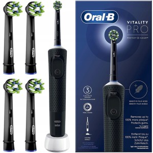 Szczoteczka Elektryczna Oral-B Vitality Pro D103 Box Czarna Zestaw