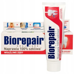 Pasta do Zębów BioRepair Sensitive Wrażliwe Zęby Bez Fluoru 75ml