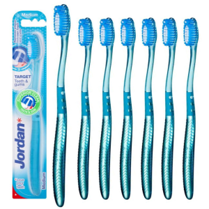 Szczoteczka do Zębów Jordan Target Teeth Gums Medium (7szt.)