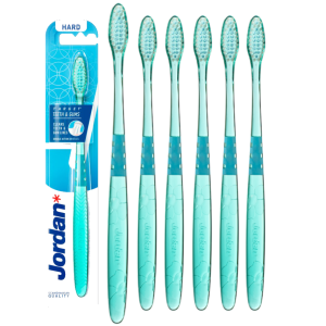 Szczoteczka do Zębów Jordan Target Teeth Gums Twarde Włosie (6szt.)