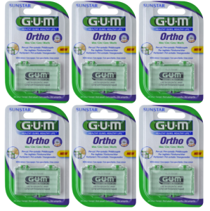 Wosk Ortodontyczny GUM ORTHO Neutralny (6szt.)