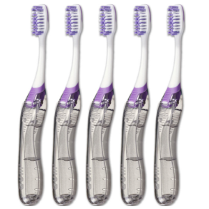 Szczoteczka do Zębów GUM ORTHO Ortodontyczna Podróżna (5szt.)