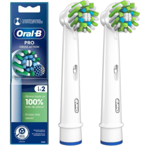 Końcówki do Szczoteczki Elektrycznej Oral-B Cross Action 2-pack