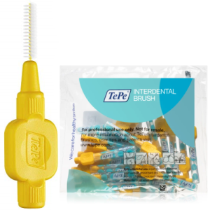 Szczoteczki Międzyzębowe TePe 0.7mm Żółte 25szt.
