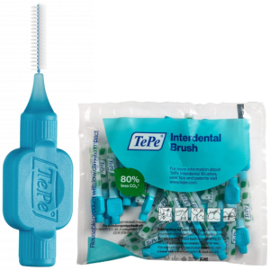 Szczoteczki Międzyzębowe TePe 0.6mm Niebieskie 25szt.