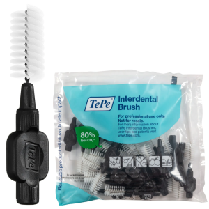 Szczoteczki Międzyzębowe TePe 1.5mm Czarne  25szt.