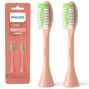 Końcówki do Szczoteczek Philips One BH1022/00 Jasnoróżowe 2-pak