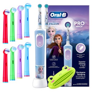 Zestaw, Szczoteczka Elektryczna dla Dzieci Oral-B Vitality Pro Frozen