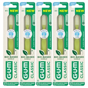 Szczoteczka do Zębów GUM Klasyczna Miękka Duża (5szt.)