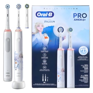 Szczoteczki Elektryczne Oral-B Junior Frozen + Pro 3 Family Edition 2-pak