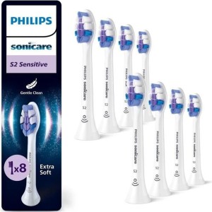 Końcówki do Szczoteczki Philips Sonicare S2 Sensitive 8-pak - Białe