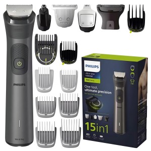 Philips Multigroom 7000 MG7940/15 Trymer 15w1 Do Brody Włosów Ciała 180 min