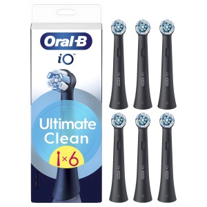 Końcówki Oral-B iO RB CB-6 Ultimate Clean Black (6-pak)