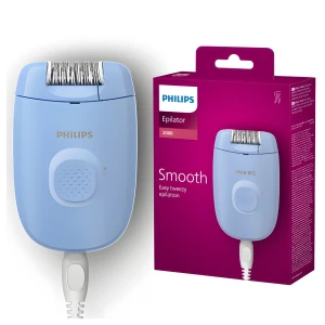 DEPILATOR DO NÓG Philips Seria 2000 BRE228 Sieciowy Dyski Masaż Niebieski