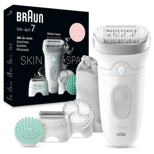 DEPILATOR Braun Silk epil 7 7 081 na mokro Pęsety Golenie Masaż 40 min