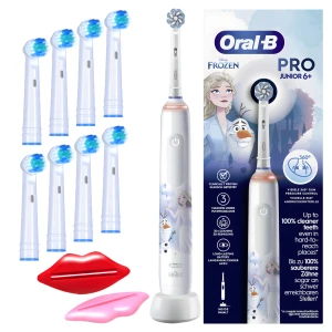 Szczoteczka Elektryczna Dla Dzieci Oral-B Junior Frozen + 8 Końcówek