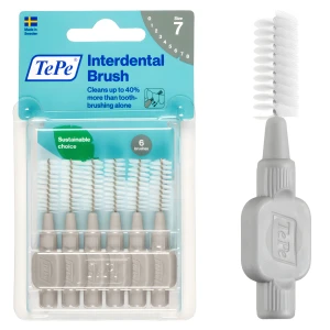 Szczoteczki Międzyzębowe do Jamy Ustnej TePe 1.3mm Szare 6szt. Wyciorki