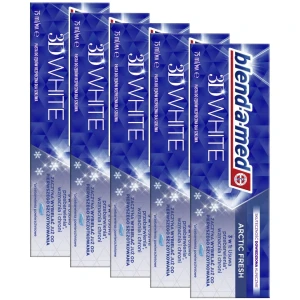 Blend-A-Med 3D White Arctic Fresh Pasta Do Zębów 75ML Wybielająca 5 szt