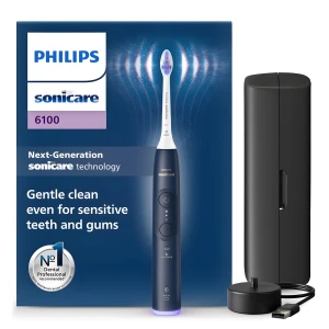 Szczoteczka soniczna Philips Sonicare 6100 HX7403/05 2 tryby granatowa