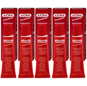 Pasta do Zębów AJONA Koncentrat do Mycia 5 x 25 ml