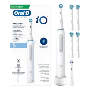 Szczoteczka Magnetyczna Elektryczna Oral B iO Laboratory White, 4 końcówki Ultimate