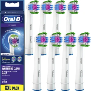 KOŃCÓWKI DO SZCZOTECZKI Oral-B 3D White EB18p Wybielające 8-pak