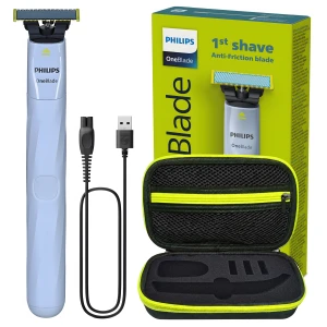 Zestaw, Golarka Philips OneBlade First Shave QP1324/20 + Etui Podróżne