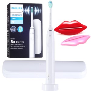 Szczoteczka Soniczna Philips Sonicare HX3673/13 Biała Zestaw