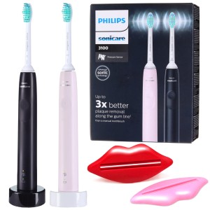 Szczoteczka Soniczna Philips Sonicare HX3675/15 Czarna i Różowa