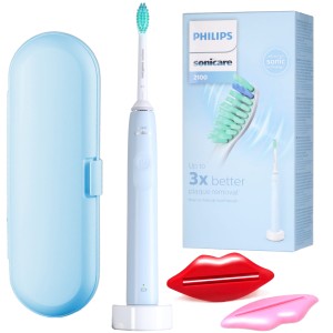 Szczoteczka Soniczna Philips Sonicare HX3651/12 Niebieska Zestaw