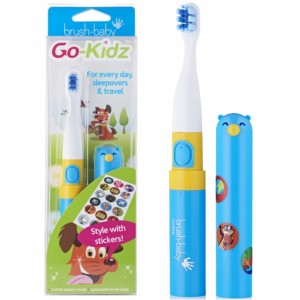 Szczoteczka Soniczna Dla Dzieci Brush-Baby GoKidz Niebieska