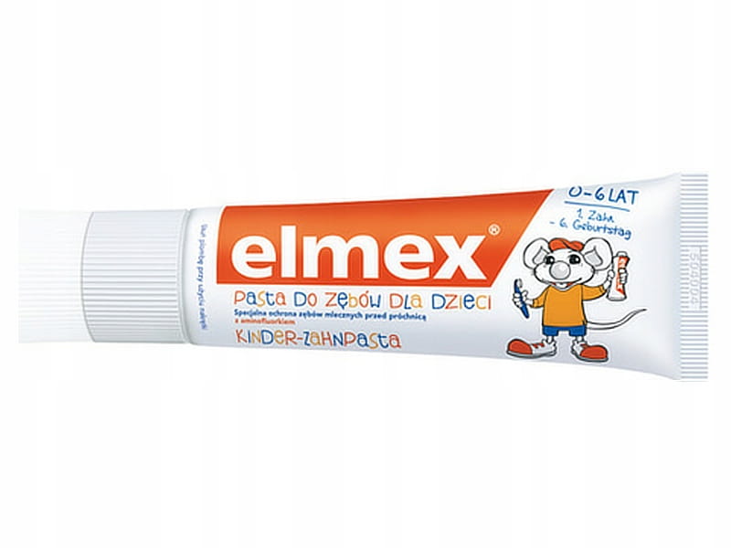 Elmex Kids - pasta do zębów dla dzieci 0-6 lat 50ml Marka Elmex