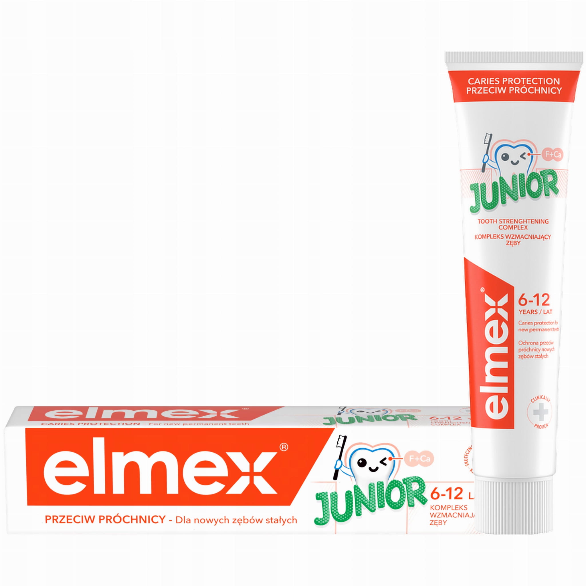 Pasta do zębów dla dzieci Elmex Junior 6-12 lat 75 ml EAN (GTIN) 4007965560606