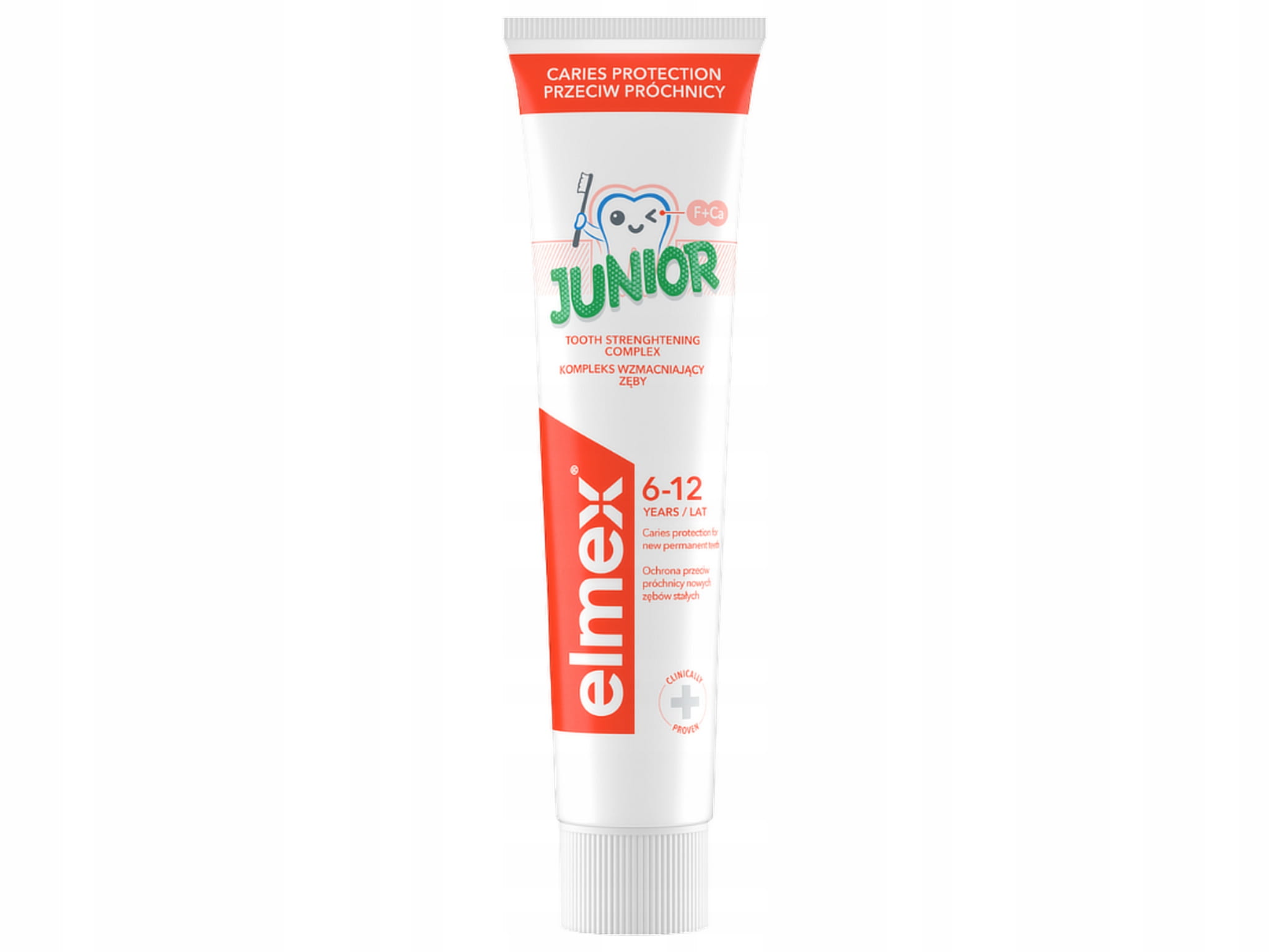 Pasta do zębów dla dzieci Elmex Junior 6-12 lat 75 ml Marka Elmex