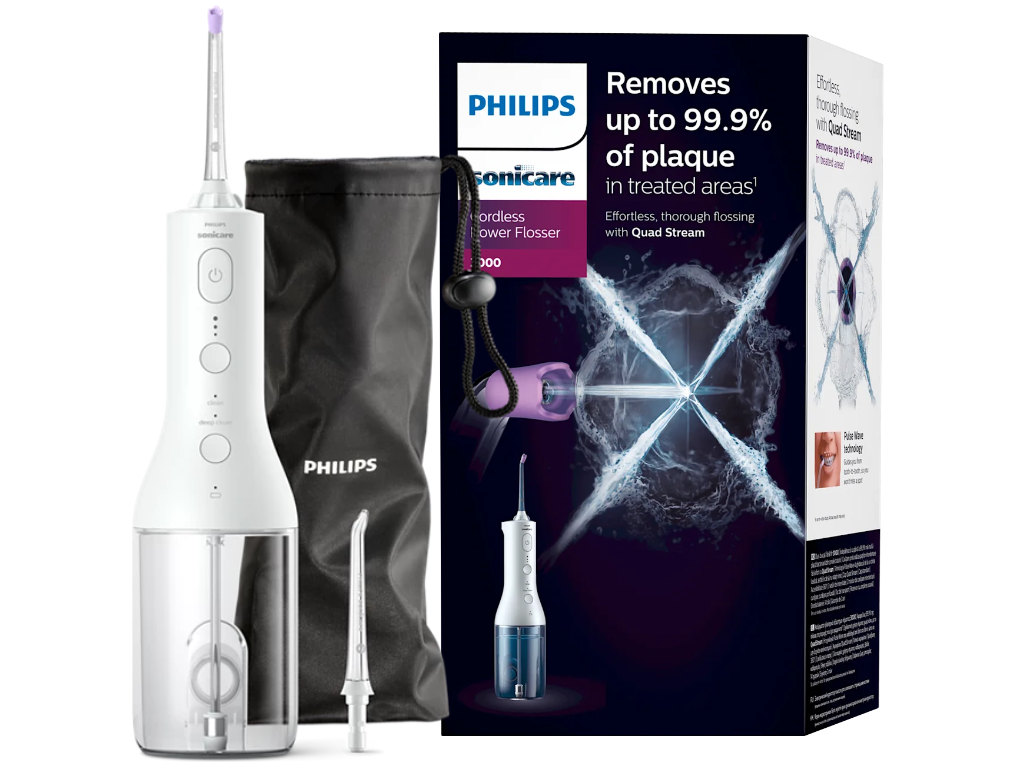 Irygator Stomatologiczny Philips Power Flosser 3000 HX3826/31 Funkcje regulacja ciśnienia