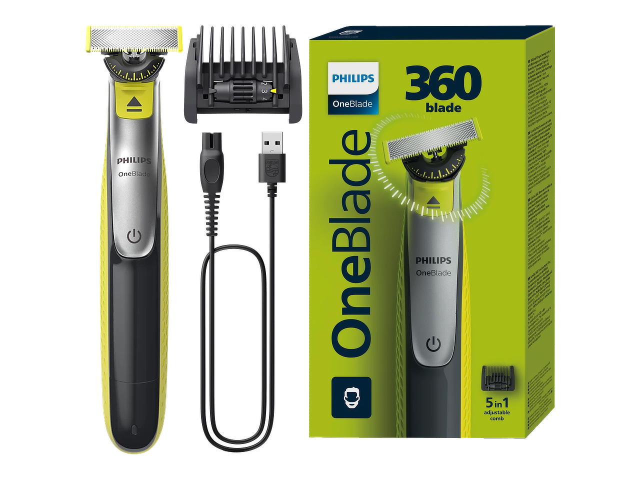 Philips OneBlade 360 QP2734/23 - do twarzy i ciała EAN (GTIN) 8720689030557