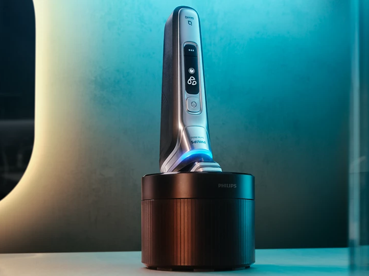 Golarka Philips Seria 9000 S9976/55 Precyzyjne golenie Technologia SkinIQ Trymer tak