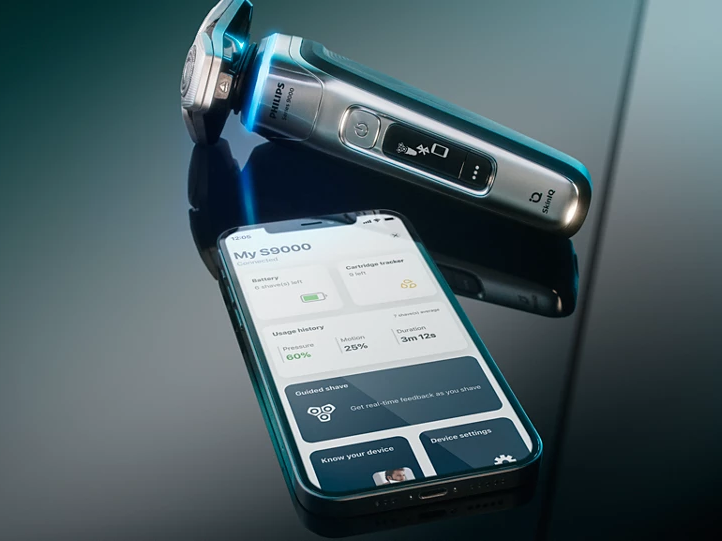 Golarka Philips Seria 9000 S9976/55 Precyzyjne golenie Technologia SkinIQ Kolor dominujący czarny