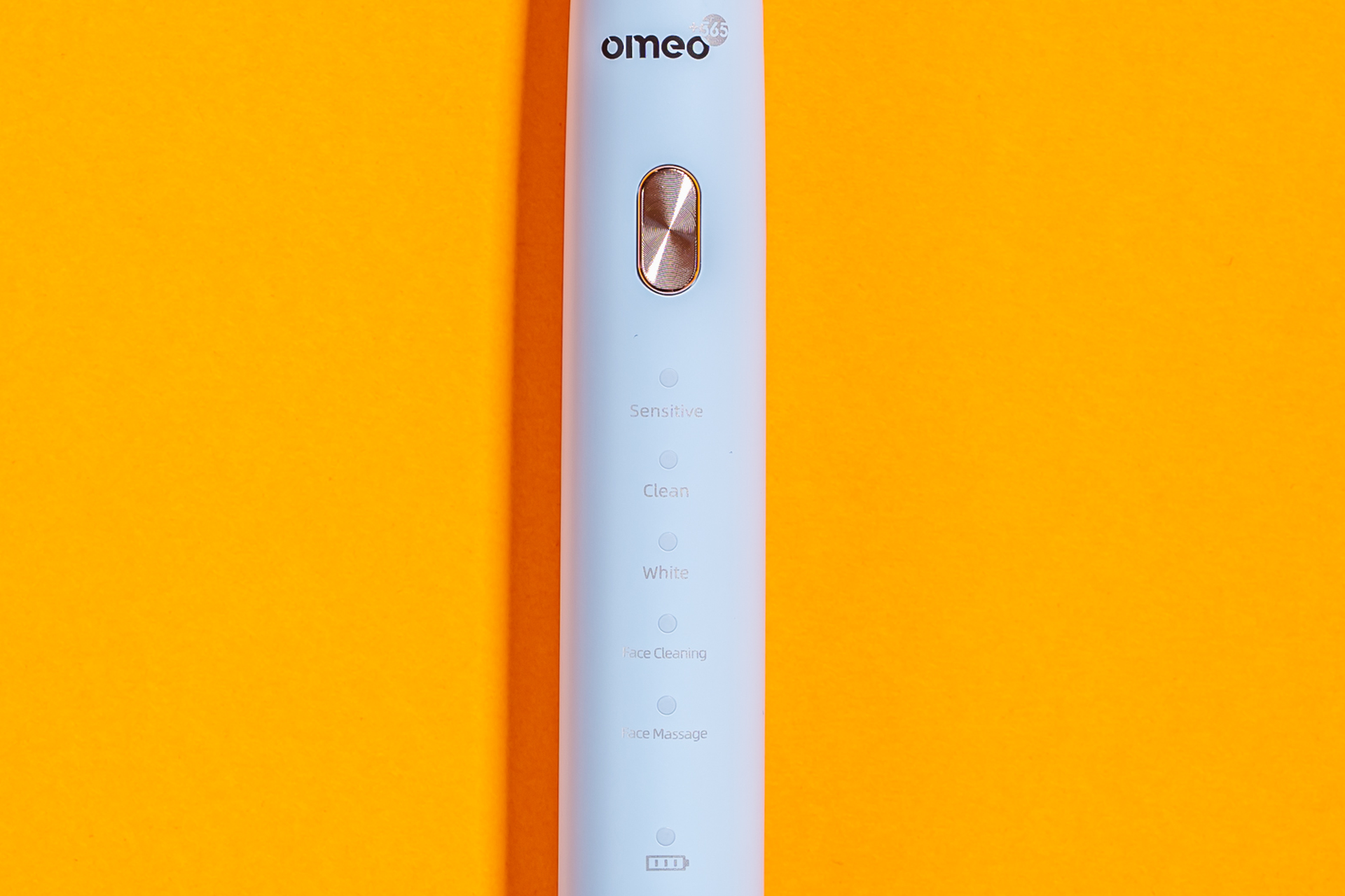 2x Szczoteczka Soniczna do Zębów OMEO +365 Dwupak Niebieska + Biała Kolor dominujący niebieski