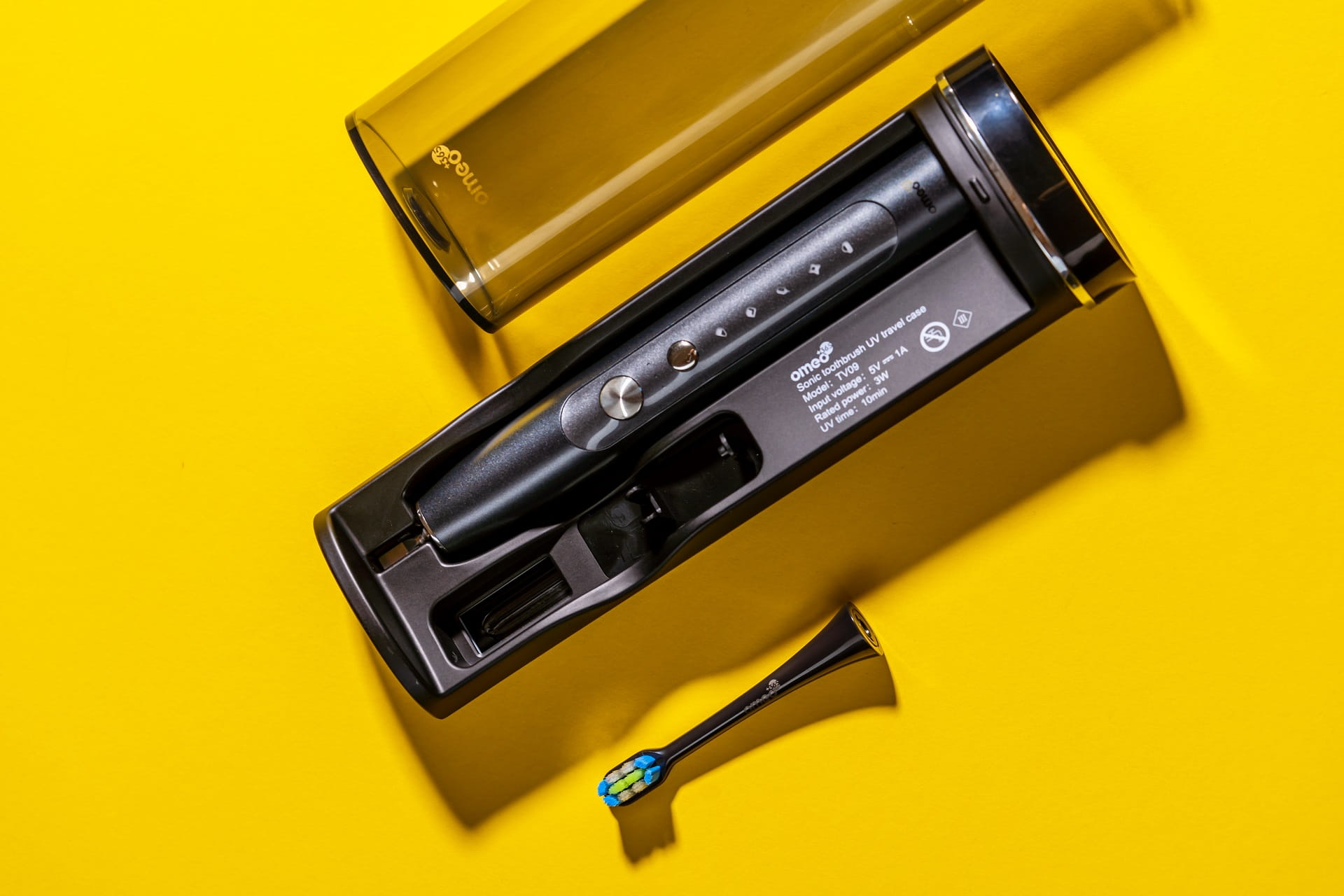 2x Szczoteczka Elektryczna Soniczna do Zębów OMEO: UV Sanitizer, Classic Stan opakowania oryginalne