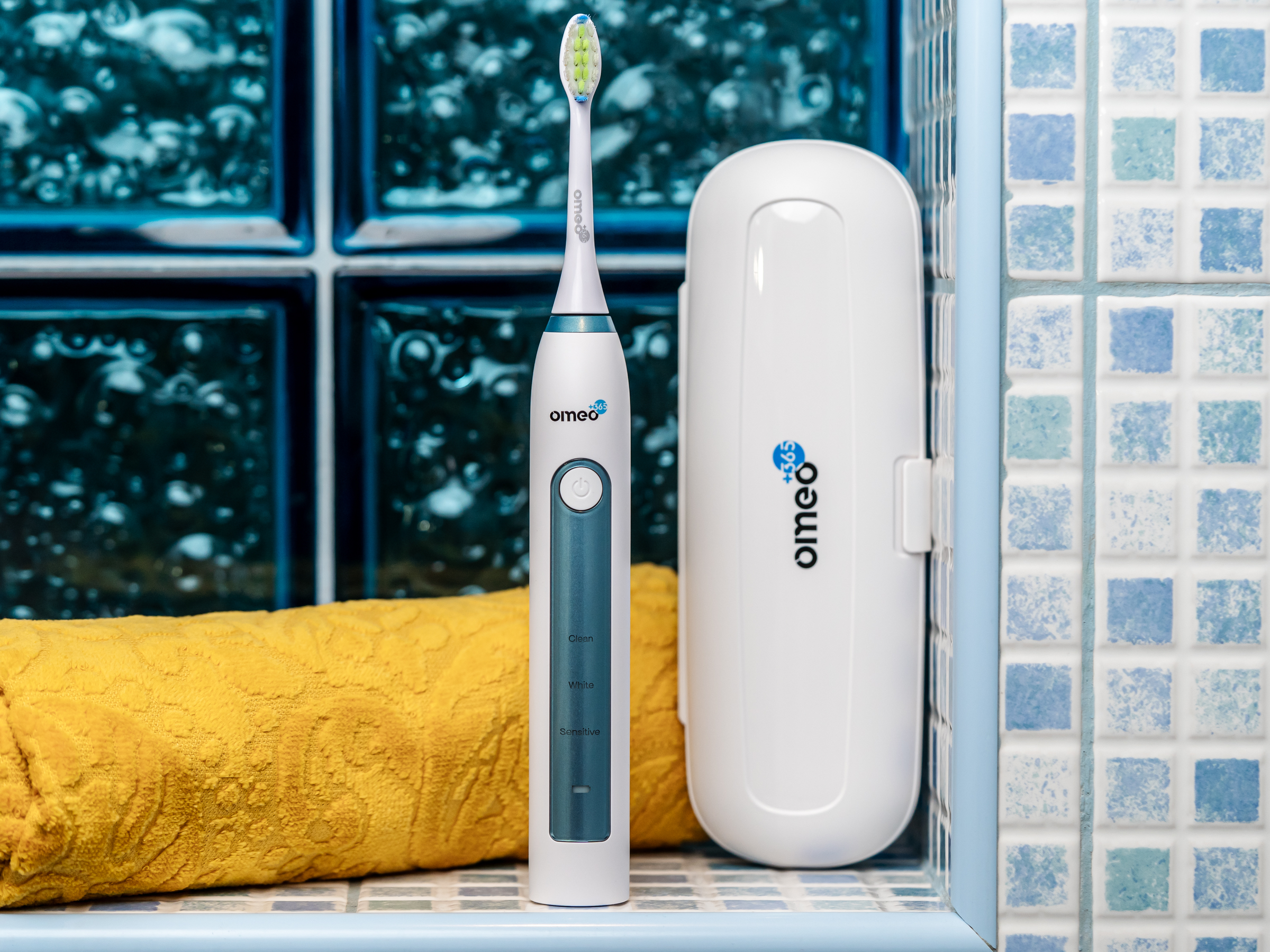 2x Szczoteczka Elektryczna Soniczna do Zębów OMEO: UV Sanitizer, Classic Prędkość maksymalna 82000 obr./min