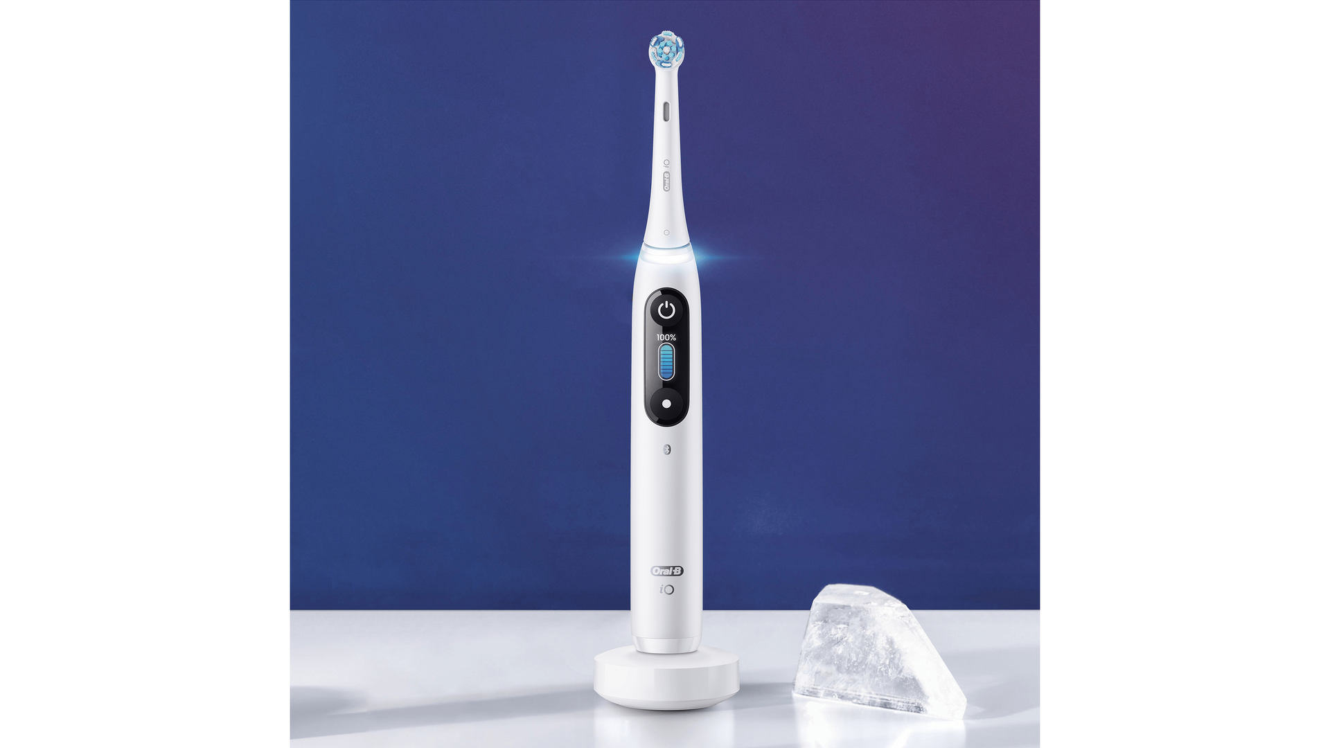 Szczoteczka Elektryczna Braun Oral-B iO Series 8s Biała Zawiera baterie tak