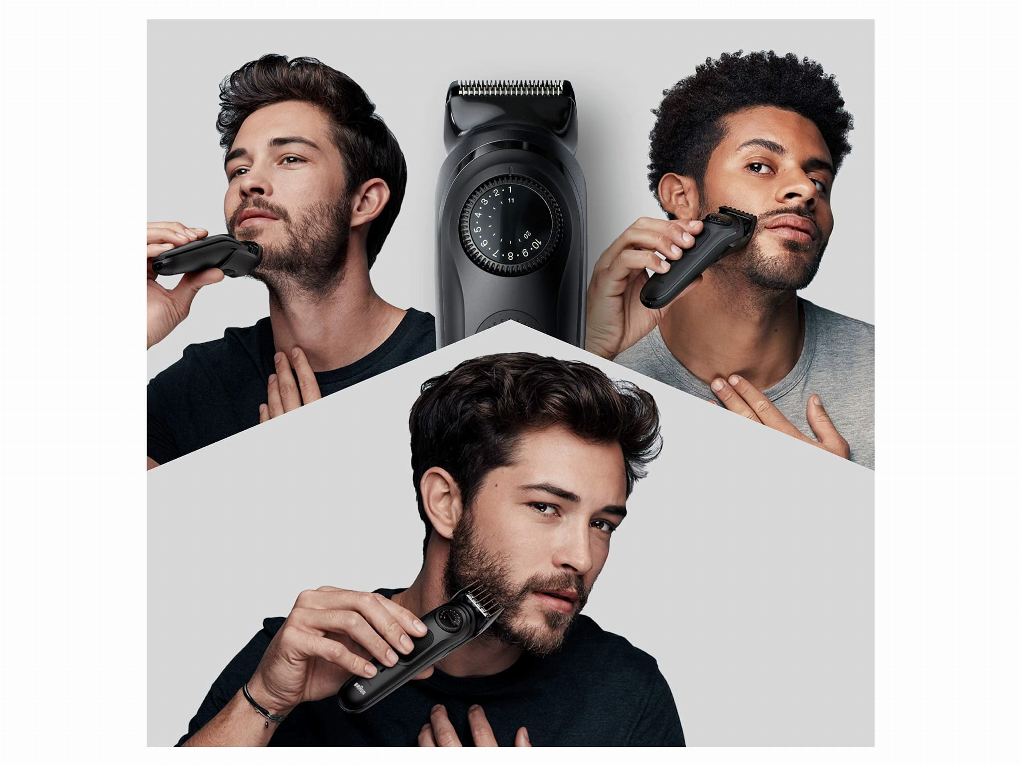 Trymer Braun BT3000 do brody i włosów – precyzyjne cięcie, czarny Czas ładowania 600 min