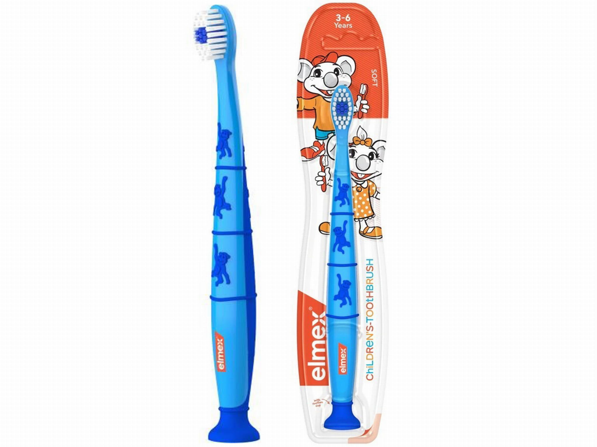 Szczoteczka Elmex Kids 3-6 lat – delikatna pielęgnacja zębów Stan opakowania oryginalne