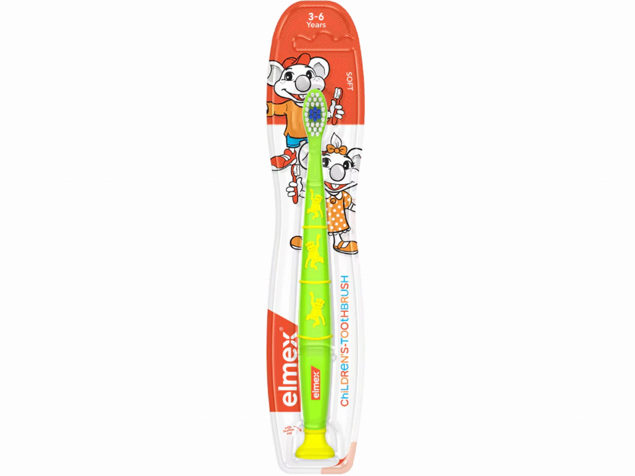 Szczoteczka Elmex Kids 3-6 lat – delikatna pielęgnacja zębów Kod producenta 7610108043552