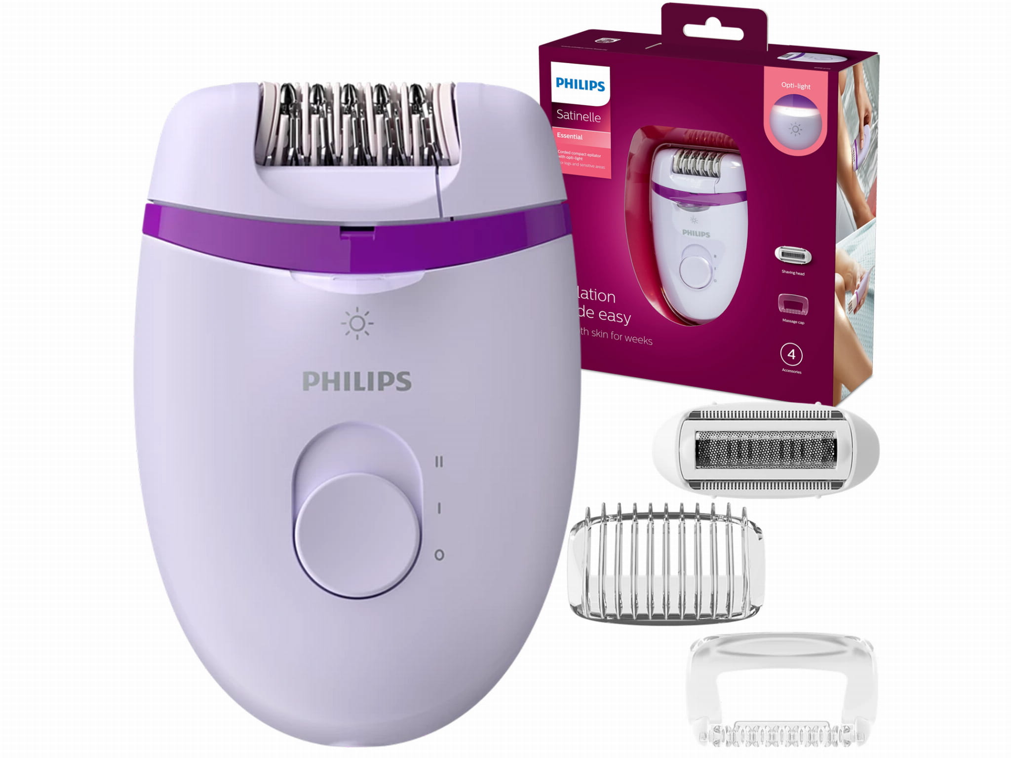 Depilator Philips Essential BRE275/00 - Gładka skóra na co dzień EAN (GTIN) 8710103884064